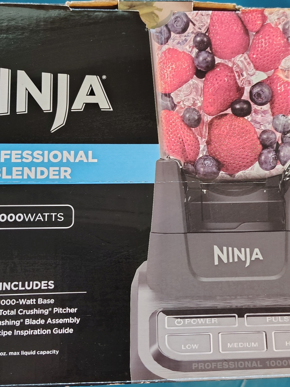 Ninja Professional Blender - Black with Clear Pitcher - Picture 3 of 3